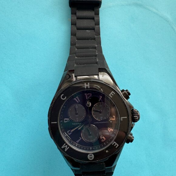 Michele Jelly Bean Tahitian Watch - Picture 1 of 5